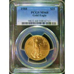 1988 $25 American Gold...