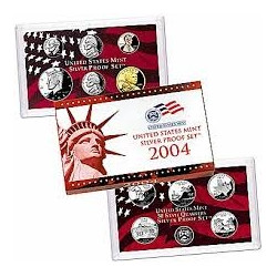 2004-S Silver Proof Set -...