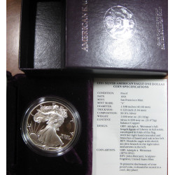 1991 American Silver Eagle...
