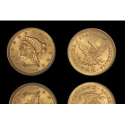 $2.5 1904 Gold Liberty...